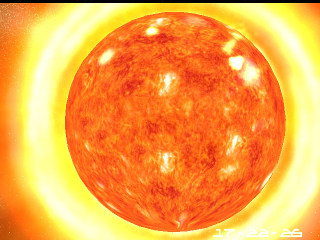 Sun 3D Screensaver Screenshot